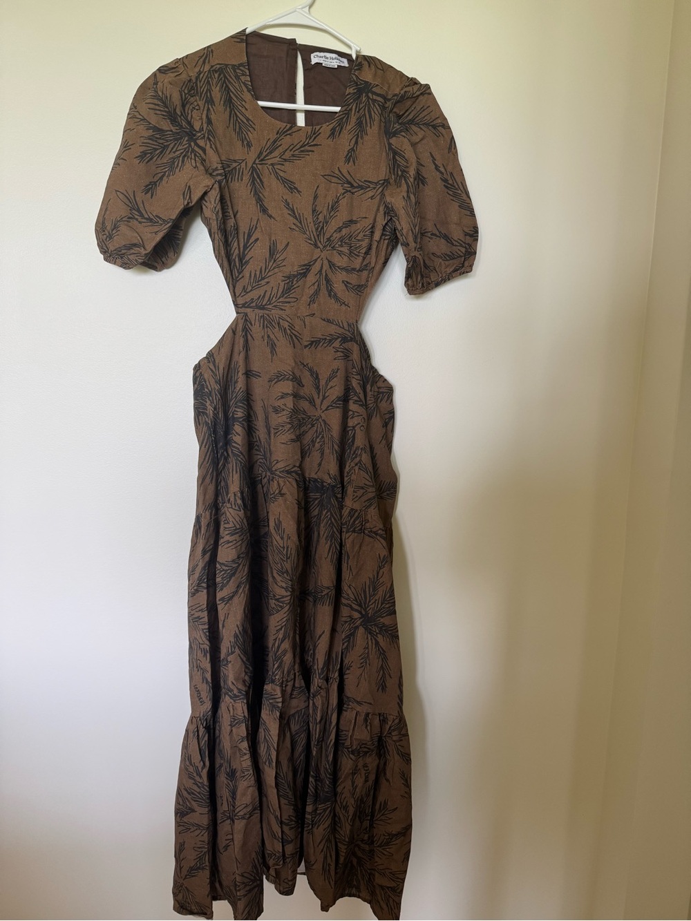 Charlie Holiday Flores Cutout Dress in the "Isle of Palms"